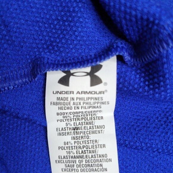 Under Armour Turtleneck Blue Fitted Size M - Picture 6 of 13